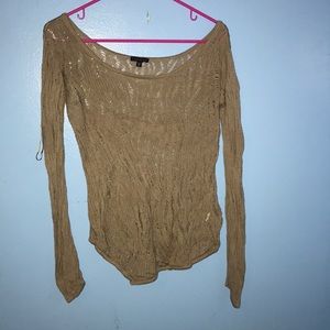 Cute mesh long sleeve